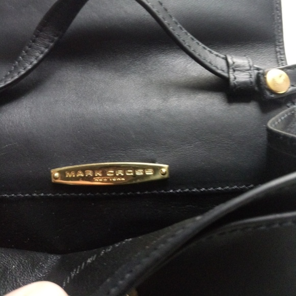 Vintage Mark Cross Crossbody Large Wallet/Bag NWOT - Picture 6 of 7